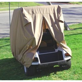 4 Person cart cover, 4 person golf cart cover, golf car storage cover